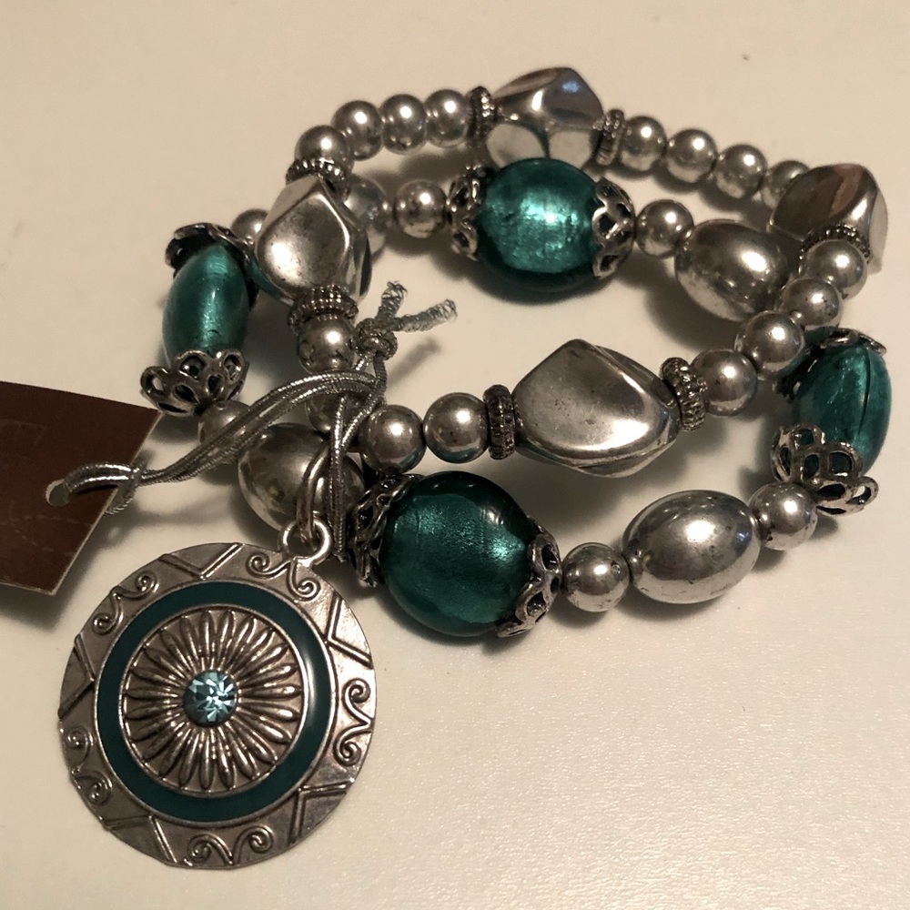 Silver Bracelet Set